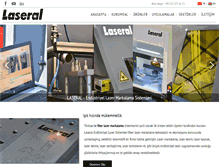 Tablet Screenshot of laseral.com.tr